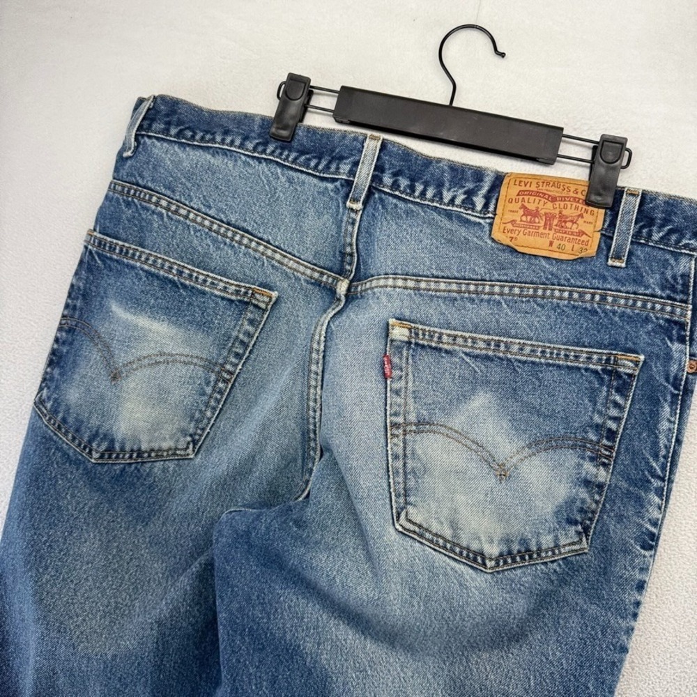 Vintage Levis Jeans men's 40x32 Fits 38x29 517 Bootcut Boot Wallet Fade 2000 y2k